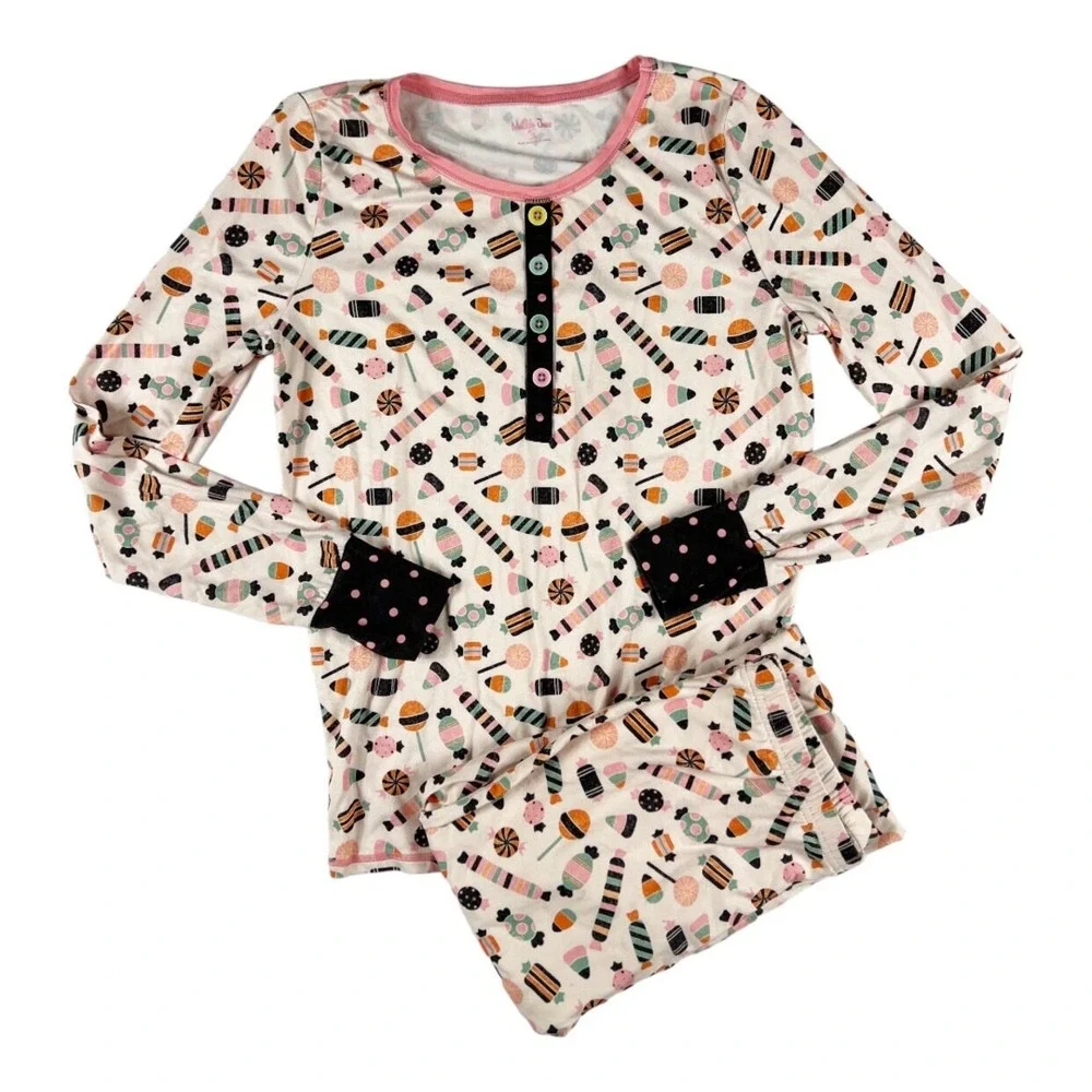 Matilda Jane Girls Sweet‎ Treats Halloween Pajamas Pjs Size 10 New